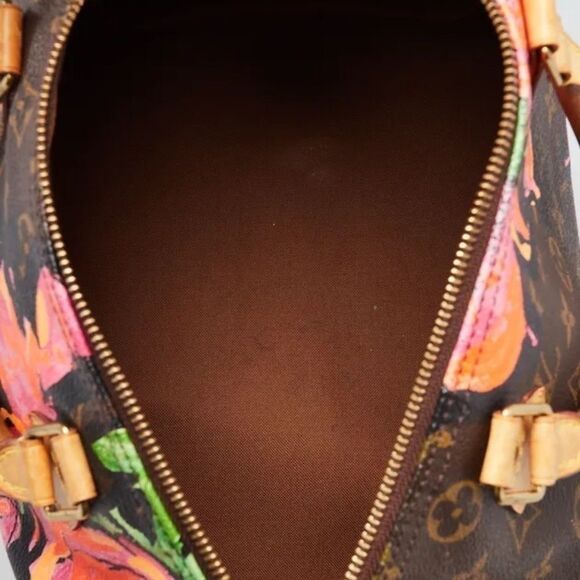 EXTREMELY RARE Louis Vuitton Roses Stephen Sprouse Monogram Speedy 30 - Picture 6 of 7